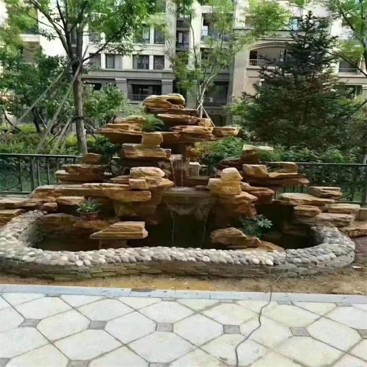 澄迈庭院假山鱼池设计方案